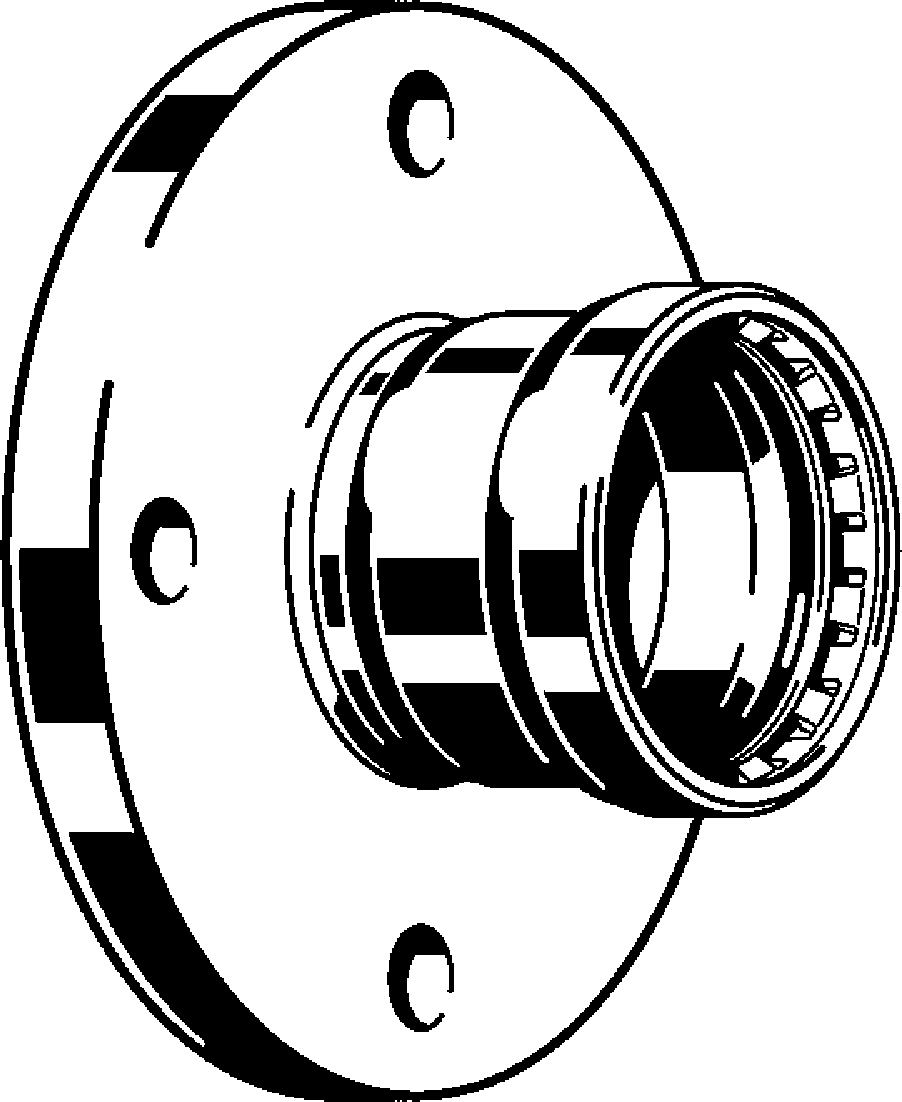 Viega Megapressg Flange Carbon Steel Zinc – Nickel Coating Bolt Pattern: 8 Bolt Pattern Diameter: 71/2 – 4 | Viega MegaPressG System (SKU: 28885)