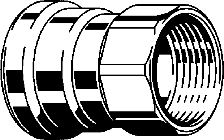 Viega Megapress Adapter 316 Stainless Steel Fpt: 4 – 4 | Viega MegaPress System (SKU: 98325)