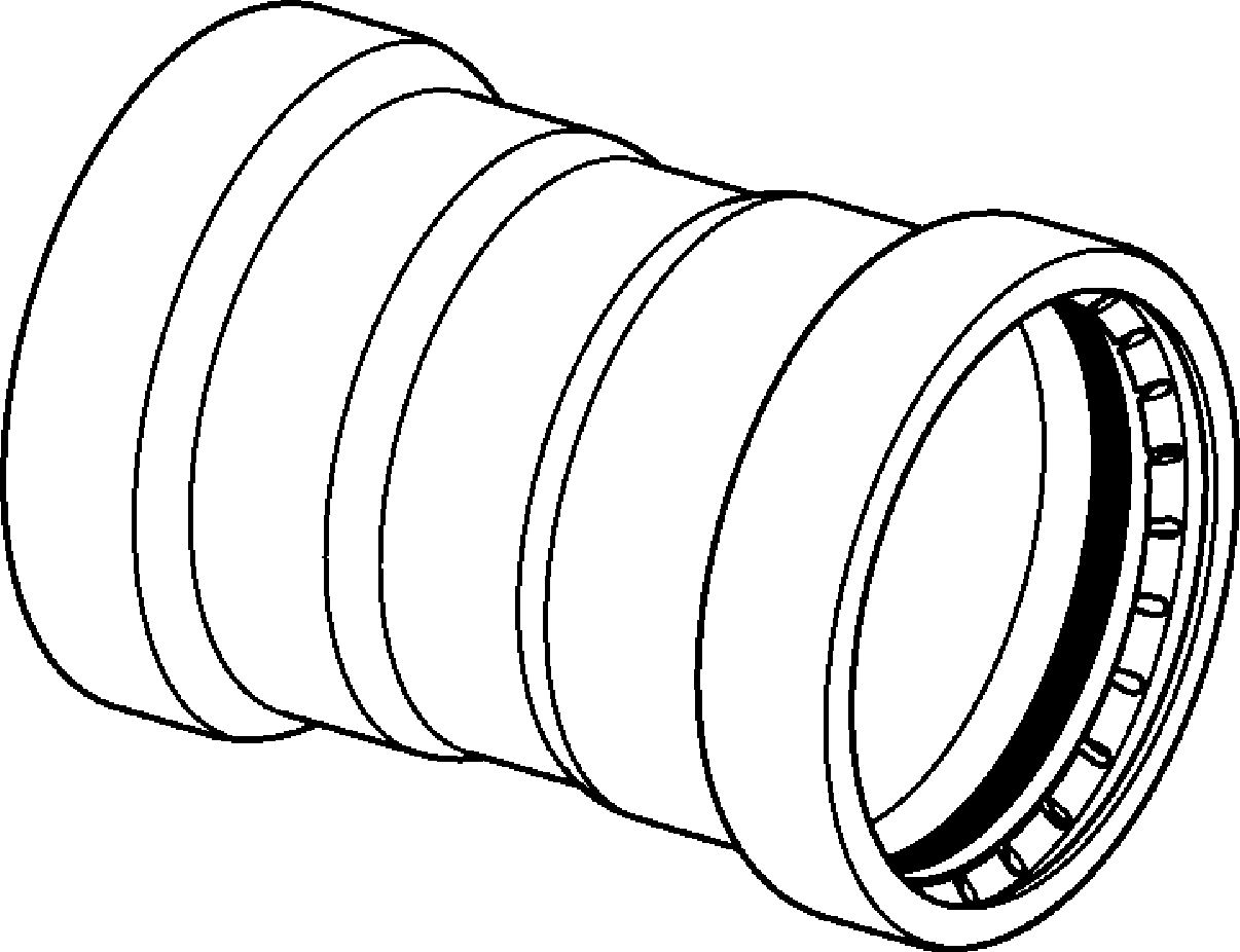 Viega Megapress Coupling 316 Stainless Steel – 11/4 × 11/4 | Viega MegaPress System (SKU: 91115)