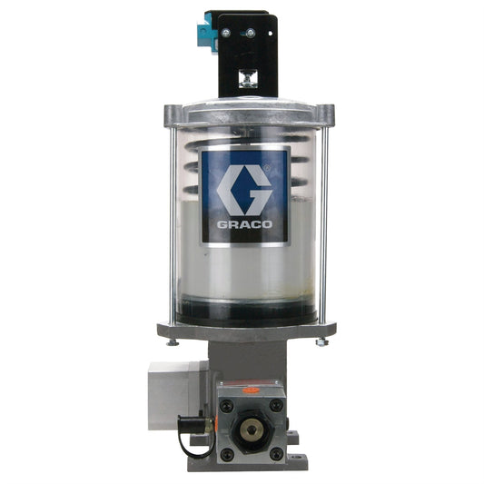 GRACO Lube Master® Electric Pump, 20 lb. (9.06 kg) Grease Plastic Reservoir, 10:1 Floor Mount, 230/460V, 1/2 HP, 3 PH, 60 Hz, 1725 RPM, LL (Part No. LM6334)