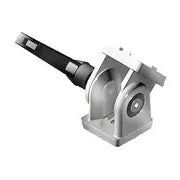 HANNAY PART LEFT-HAND ASSEMBLY "B" CHROME-PLATED ZAMAK #3 BRACKET,
MACHINED (FOR EPBGMB REELS) PER P70A-01022