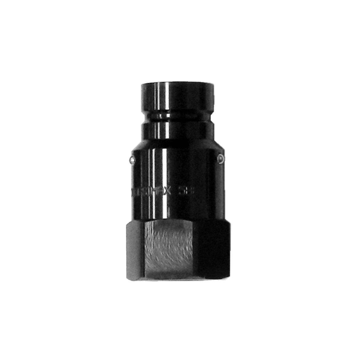 OilSafe® 3/4" Male QD Half – Black (SKU: M12BLACK)