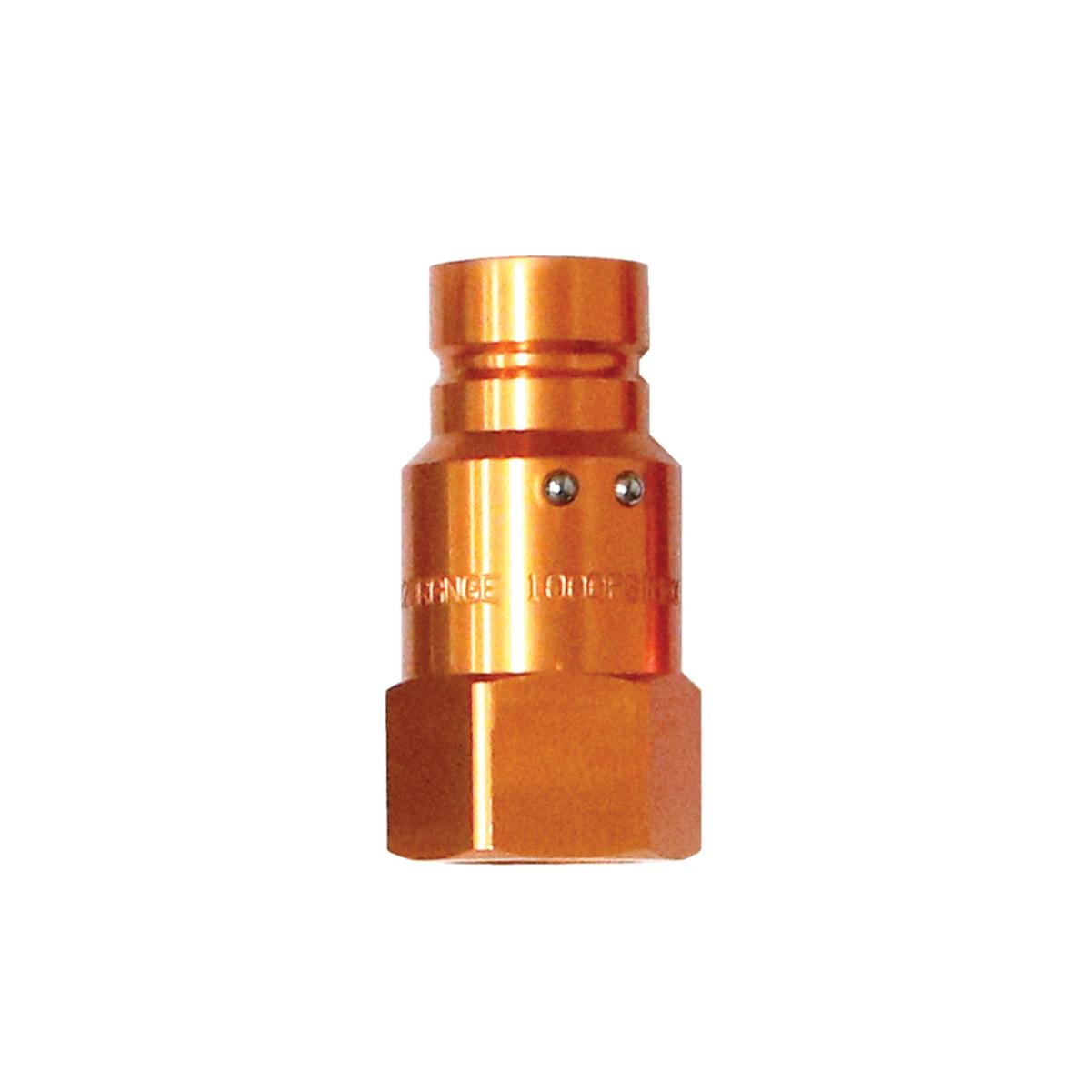 OilSafe® 3/4" Male QD Half – Orange (SKU: M12ORANGE)