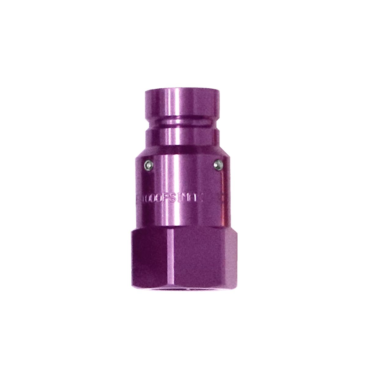 OilSafe® 3/4" Male QD Half – Purple (SKU: M12PURPLE)