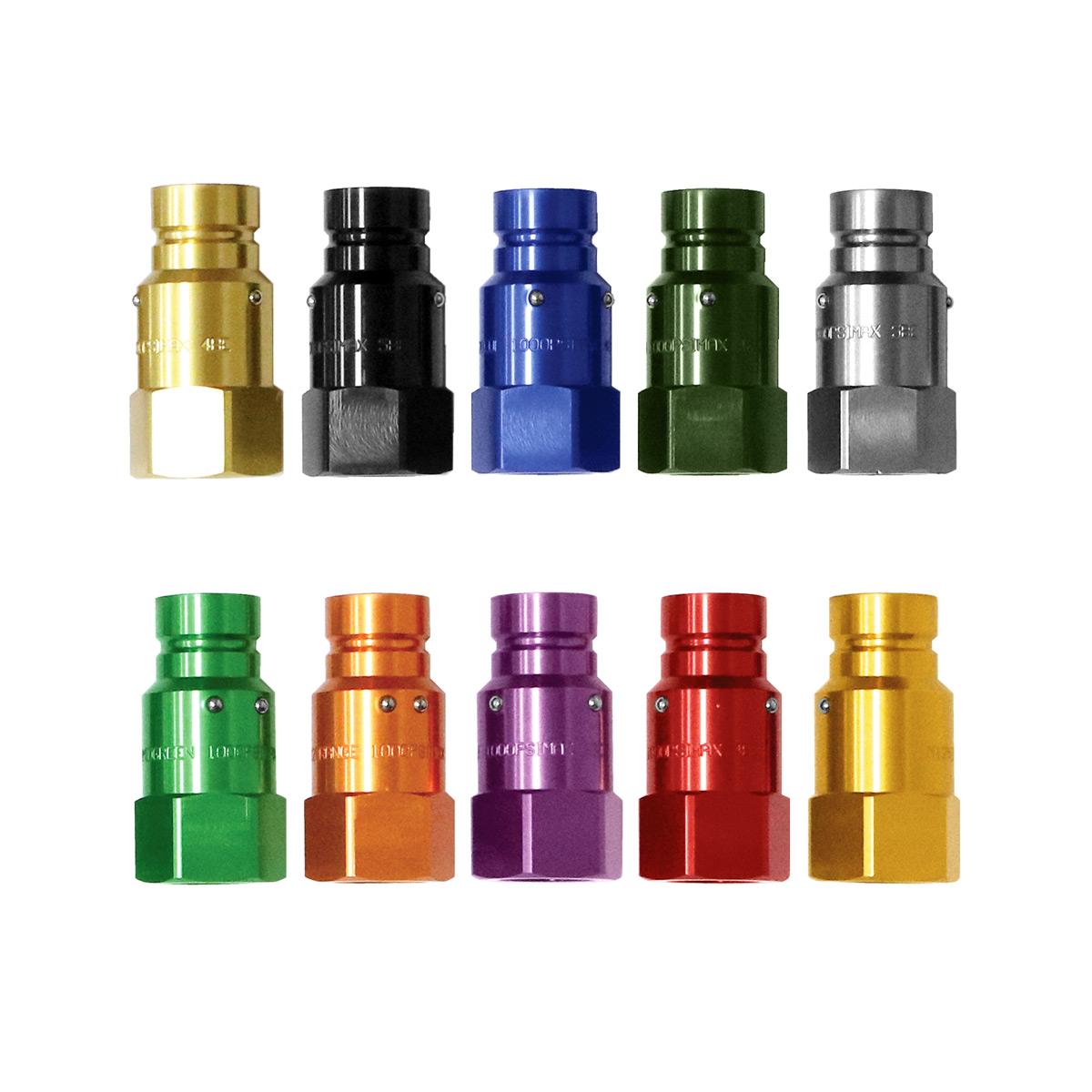 OilSafe® 3/4" Male QD Half – Yellow (SKU: M12YELLOW)