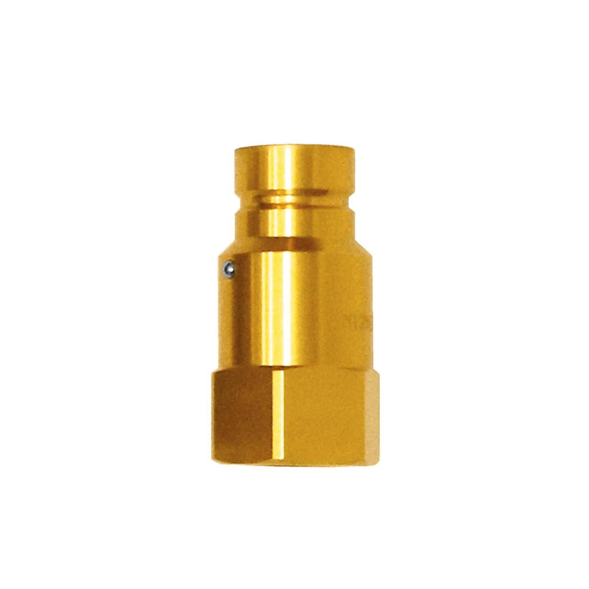 OilSafe® 3/4" Male QD Half – Yellow (SKU: M12YELLOW)