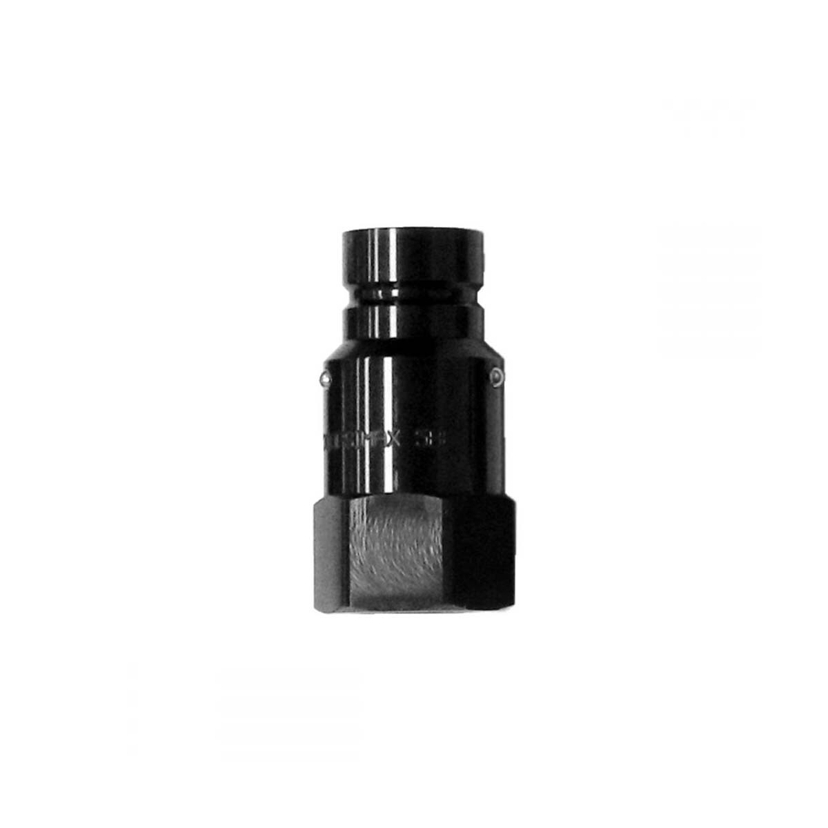 OilSafe® 1/2" Male QD Half – Black (SKU: M8BLACK)