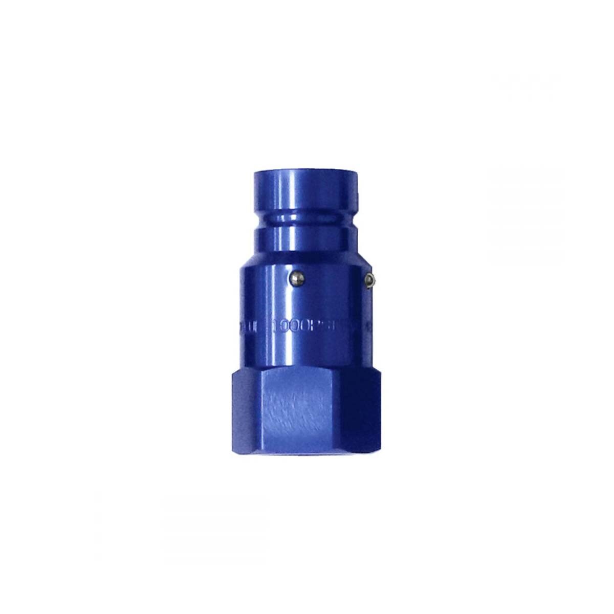 OilSafe® 1/2" Male QD Half – Blue (SKU: M8BLUE)