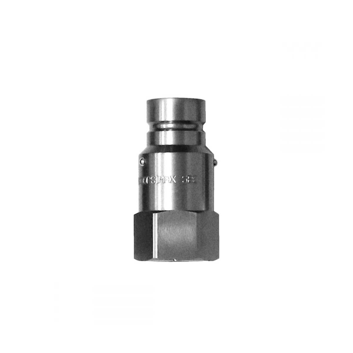 OilSafe® 1/2" Male QD Half – Gray (SKU: M8GRAY)