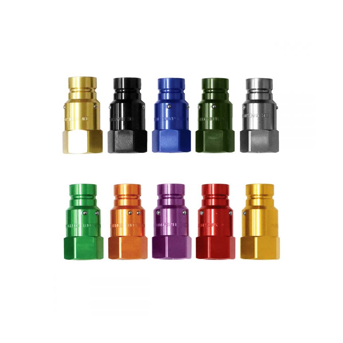 OilSafe® 1/2" Male QD Half – Yellow (SKU: M8YELLOW)