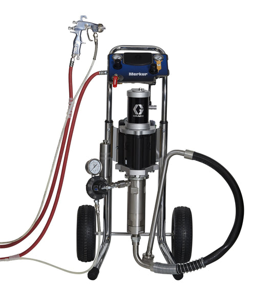 GRACO 3:1 Merkur Air Spray Package, 125cc, Cart, AirPro Compliant Gun (Part No. G03C09)