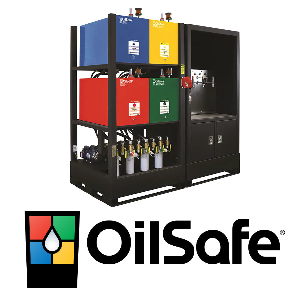 OilSafe® Drum Adapter – Red Male Disconnects Only (SKU: 960RDM) - Innoflo Solutions Inc.