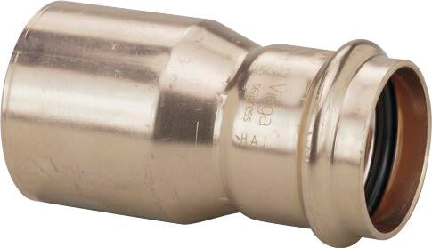 Seapress Reducer Cunife 90/10" Ftg: 35 – 28 | Viega SeaPress System (SKU: 452841)