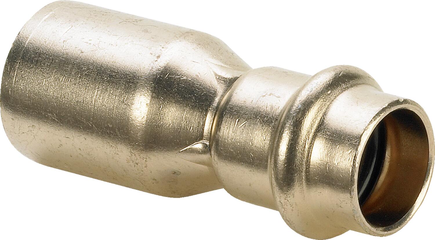 Seapress Reducer Cunife 90/10" Ftg: 35 – 28 | Viega SeaPress System (SKU: 452841)