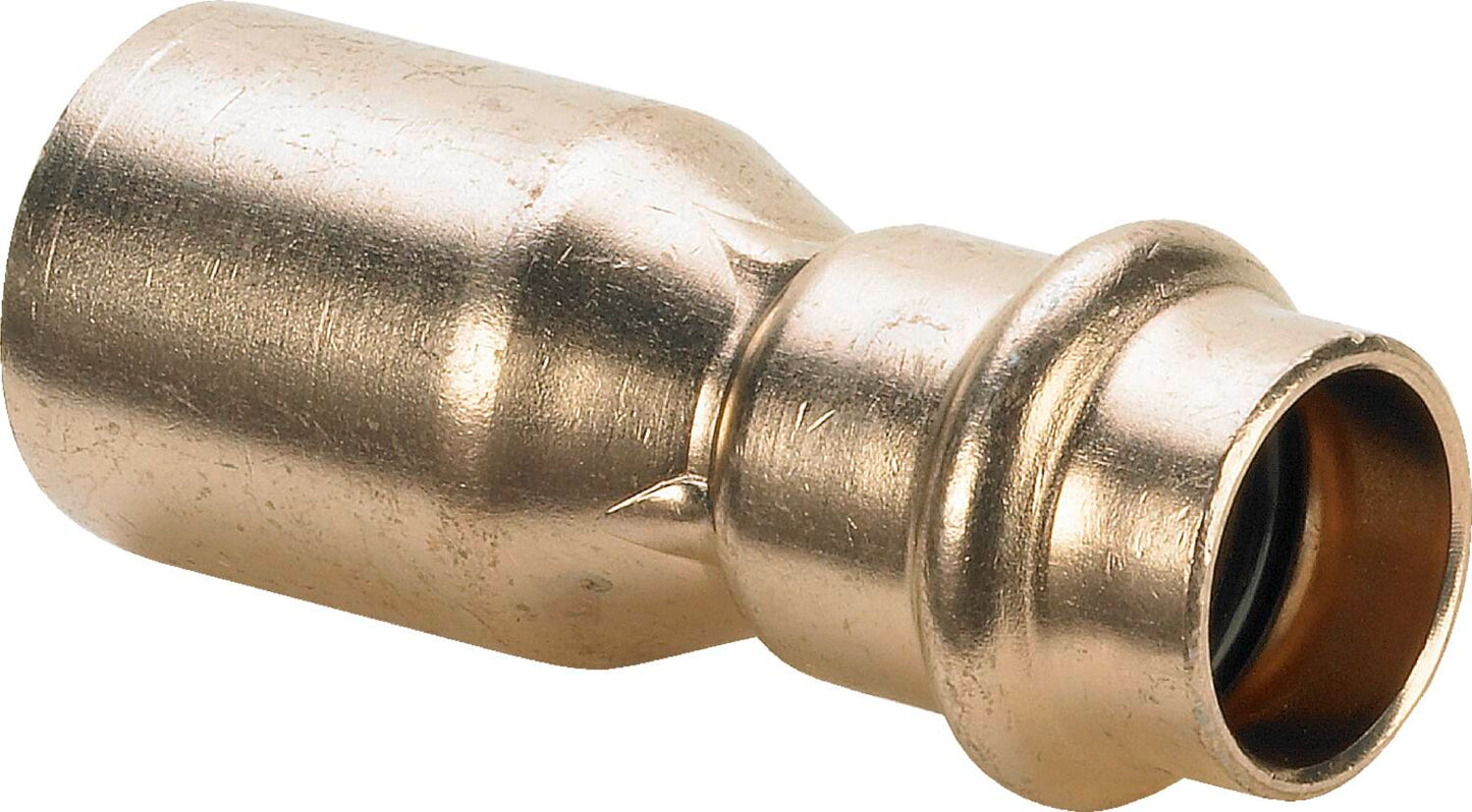 Seapress Reducer – Cunife 90/10" Ftg: 42mm × – 35mm | Viega Seapress Metric Press System | Viega SeaPress System (SKU: 453268)