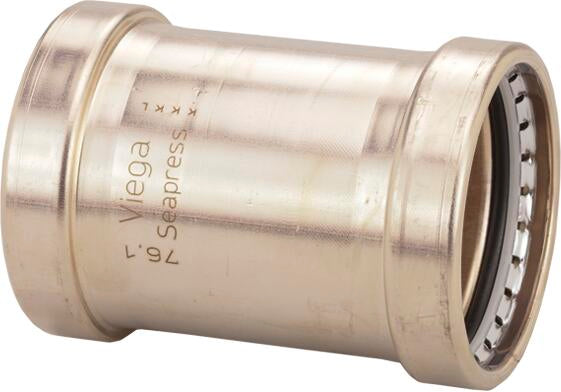 Seapress Xl Slip Coupling – Cunife 90/10, 108.0mm Press × 108.0mm Press | Viega Seapress Metric Press System | Viega SeaPress System (SKU: 453435)