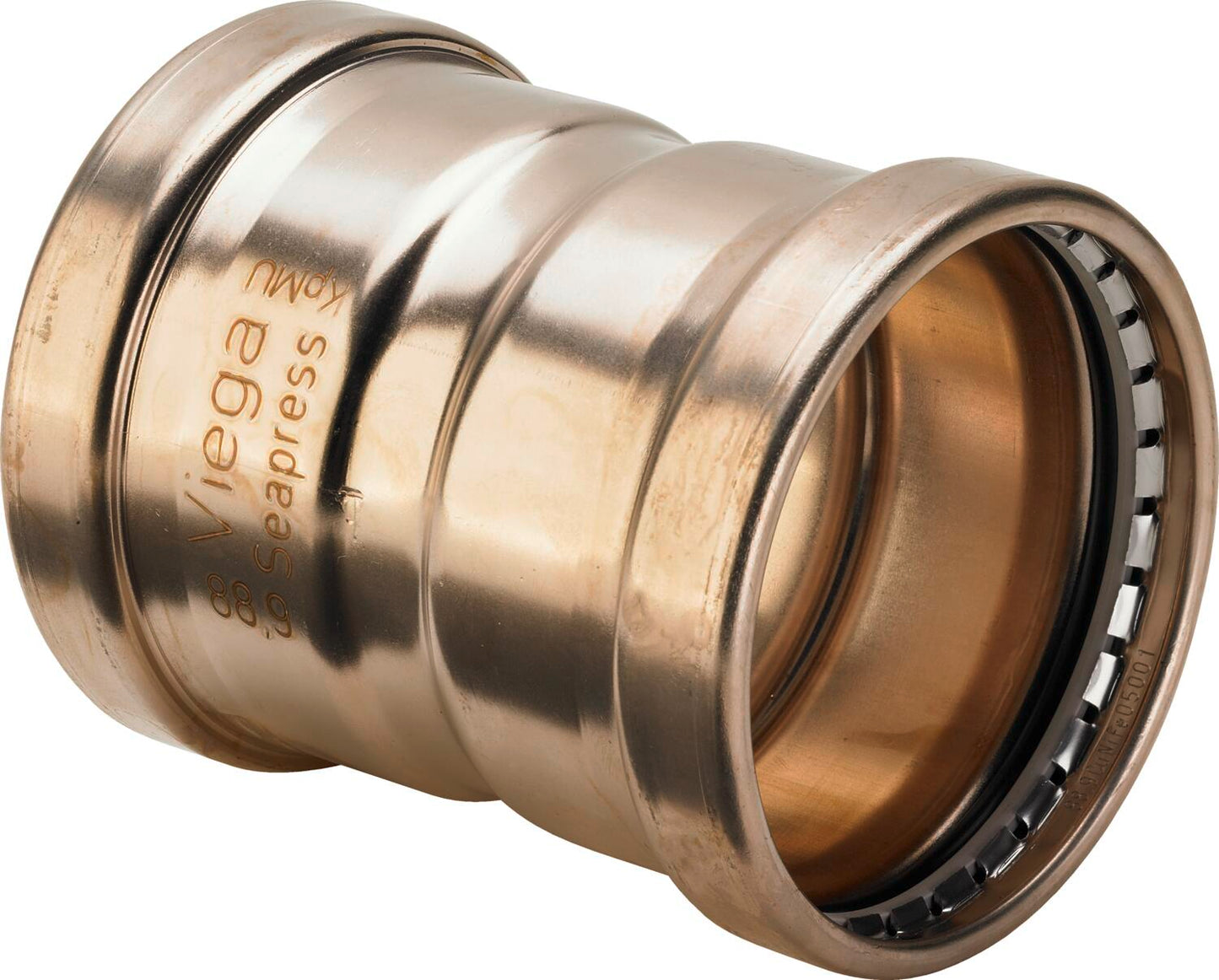 Seapress Xl Coupling – Cunife 90/10, 76.1mm Press × 76.1mm Press | Viega Seapress Metric Press System | Viega SeaPress System (SKU: 556495)