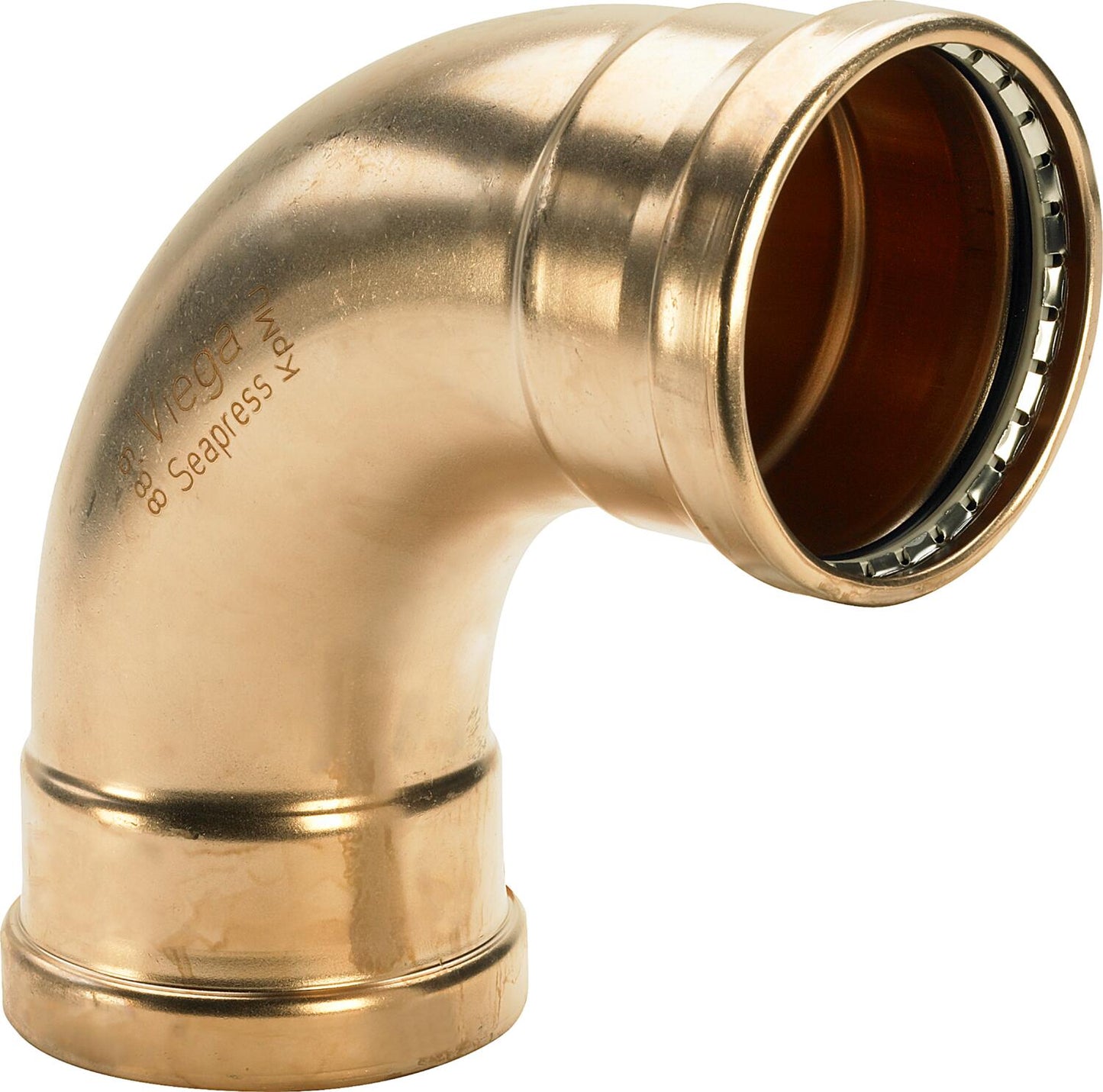 Seapress Xl 90° Elbow – Cunife 90/10, 108mm Press × 108mm Press | Viega Seapress Metric Press System | Viega SeaPress System (SKU: 556556)