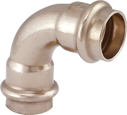 Seapress 90° Elbow Cunife 90/10" – 28 × 28 | Viega SeaPress System (SKU: 453183)