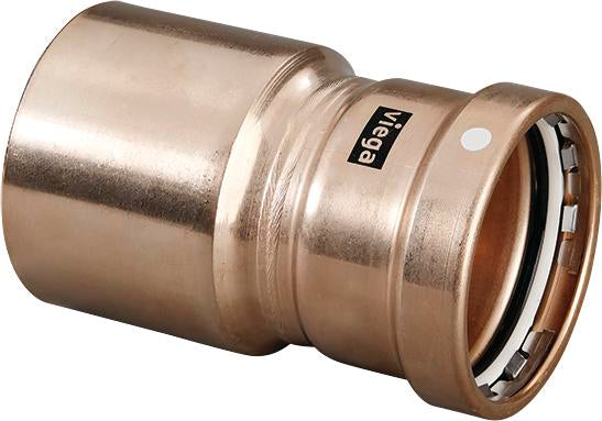 Viega Megapress Reducer Cunife 90/10" Ftg (ips): 3 – 2 | Viega SeaPress System (SKU: 88600)