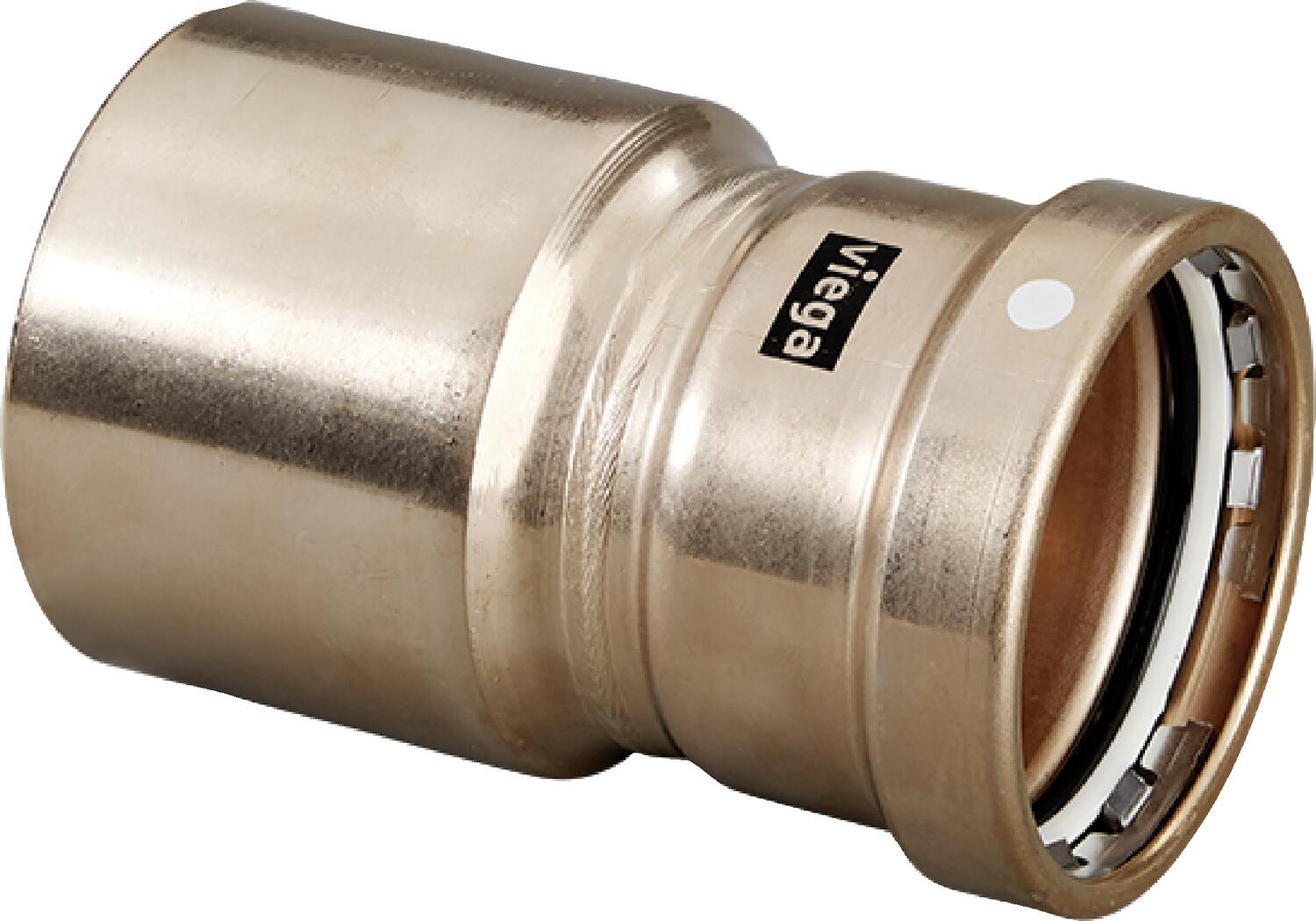 Viega Megapress Reducer Cunife 90/10" Ftg (ips): 3 – 2 | Viega SeaPress System (SKU: 88600)