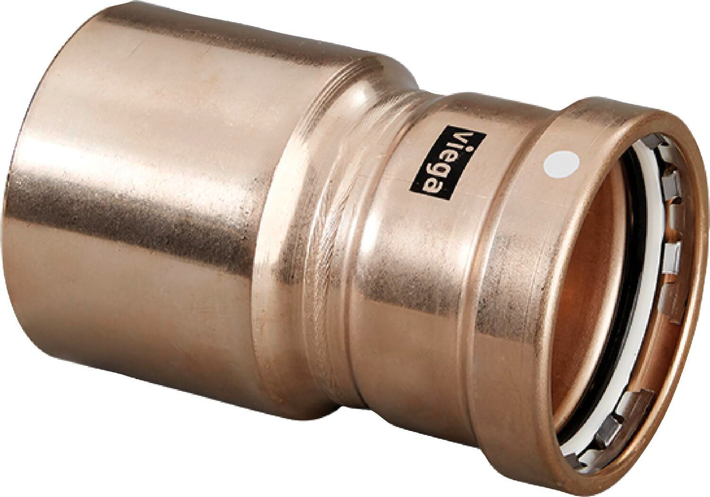 Viega Megapress Reducer Cunife 90/10" Ftg (ips): 3 – 21/2 | Viega SeaPress System (SKU: 88605)