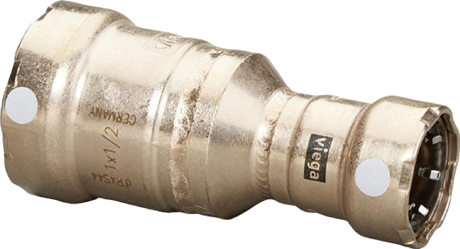 Viega Megapress Reducer Cunife 90/10" – 11/4 × 3/4" | Viega SeaPress System (SKU: 88485)