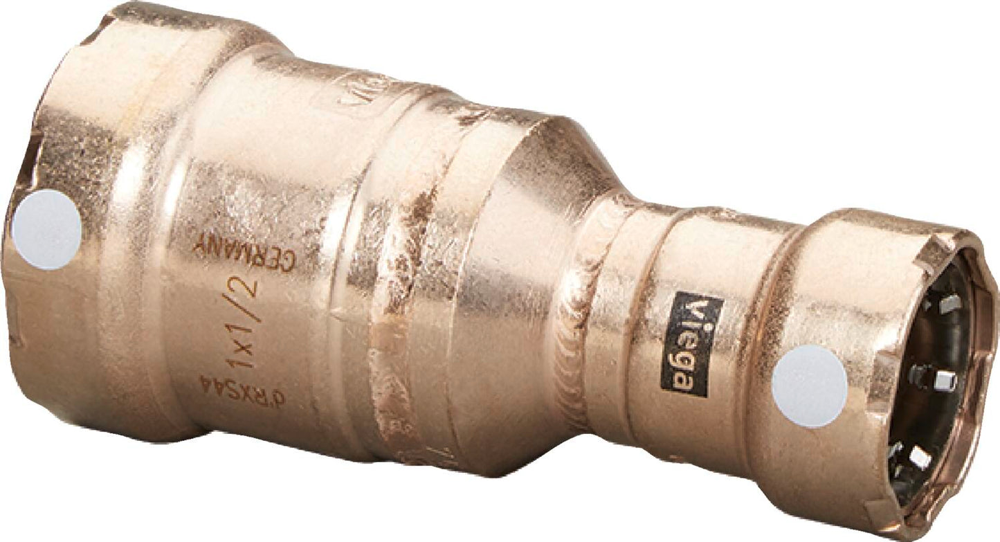 Viega Megapress Reducer Cunife 90/10" – 11/2 × 11/4 | Viega SeaPress System (SKU: 88500)