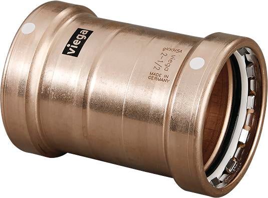 Viega Megapress Coupling Cunife 90/10" – 4 × 4 | Viega SeaPress System (SKU: 88465)