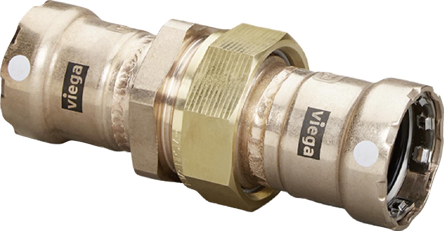 Viega Megapress Union Cunife 90/10" – 3/4" × 3/4" | Viega SeaPress System (SKU: 88625)