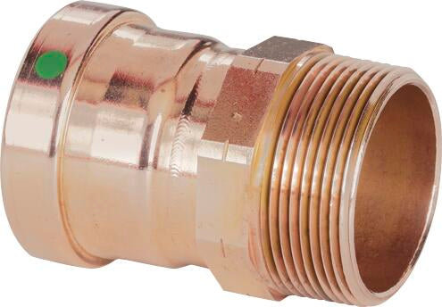 Viega Propress Adapter Copper Mpt: 21/2 – 21/2 | Viega ProPress System (SKU: 20823)