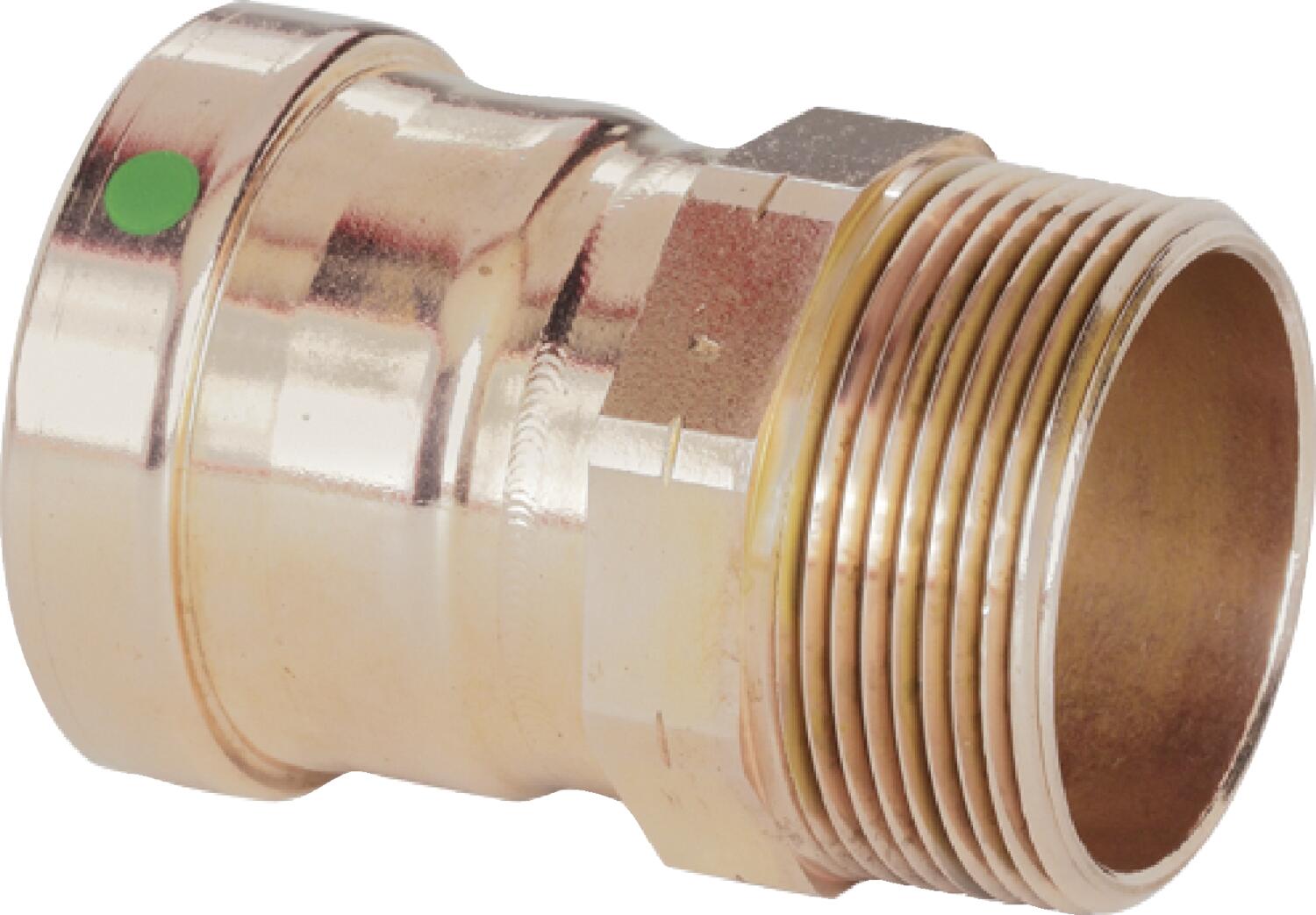 Viega Propress Adapter Copper Mpt: 4 – 4 | Viega ProPress System (SKU: 20838)