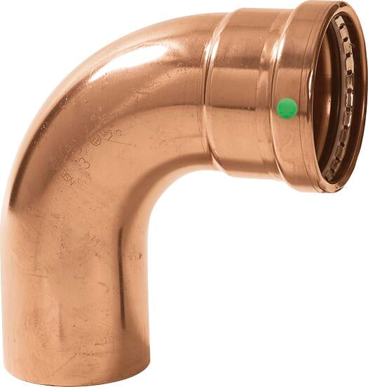 Viega Propress 90° Street Elbow Copper Ftg (cts): 21/2 – 21/2 | Viega ProPress System (SKU: 20638)