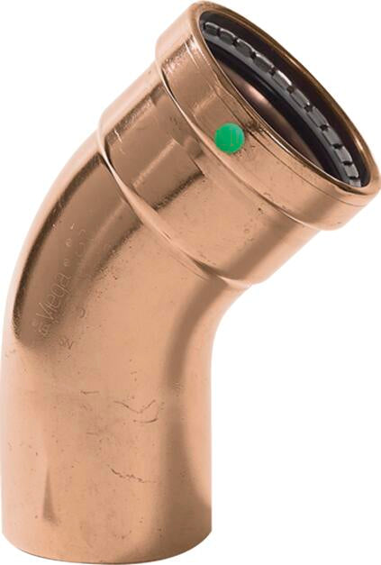 Viega Propress 45° Street Elbow Copper Ftg (cts): 3 – 3 | Viega ProPress System (SKU: 20673)