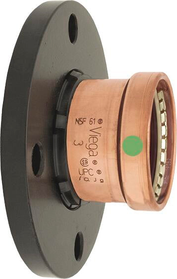 Viega Propress Adapter Flange Copper Bolt Pattern: 8 Bolt Pattern Diameter: 71/2 – 4 | Viega ProPress System (SKU: 20863)