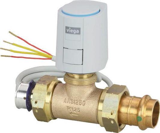 Zone Valve Bronze V: 24 – 1 × 1 | Viega ProPress System (SKU: 17235)