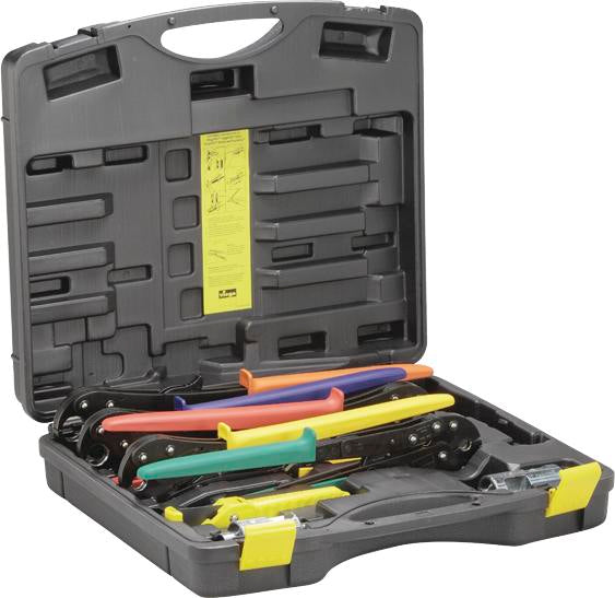 Viega Pureflow Press Complete Heating Tool Set, Plastic, For D: 3/8, 1/2, 5/8, 3/4, 1 | Viega ProPress System (SKU: 56030)