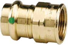 Viega Propress Adapter Bronze Fpt: 11/2 – 11/4 | Viega ProPress System (SKU: 79355)
