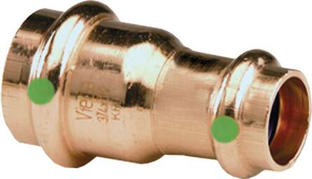 Viega Propress Reducer Copper – 2 × 11/2 | Viega ProPress System (SKU: 78167)