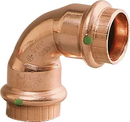 Viega Propress 90° Elbow Copper – 11/2 × 11/2 | Viega ProPress System (SKU: 77037)