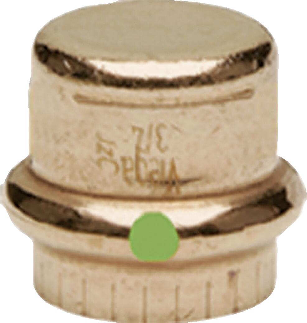 Viega Propress Cap Copper – 1 | Viega ProPress System (SKU: 77722)