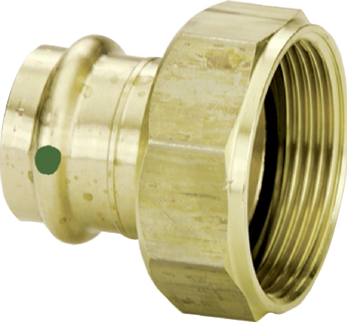 Viega Propress Tailpiece Bronze F Bsp: 1 – 1 × P: 1 – P: 1 – 1 × P: 1" | Viega ProPress System (SKU: 79810)