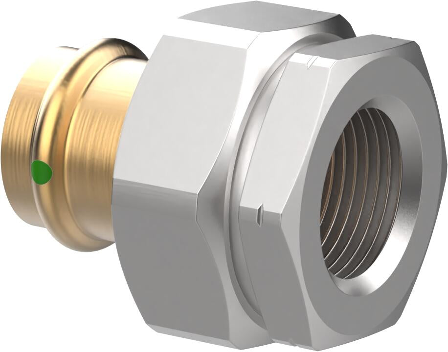 Viega Propress Di – Electric Union Bronze Fpt: 3/4" – 3/4" | Viega ProPress System (SKU: 79160)