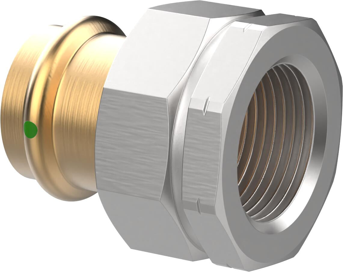 Viega Propress Di – Electric Union Bronze Fpt: 11/4 – 11/4 | Viega ProPress System (SKU: 79170)