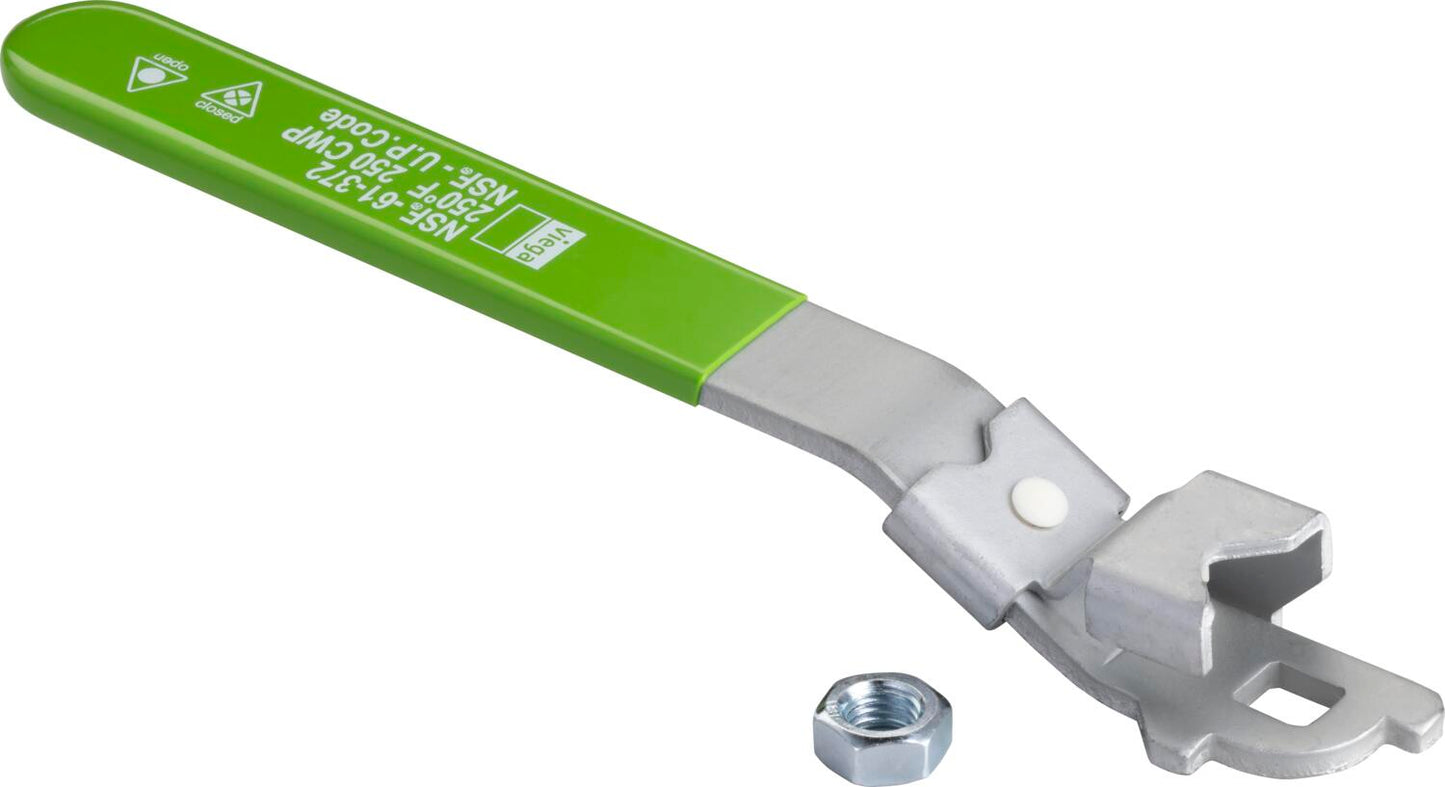 Viega Propress Xl Ball Valve Replacement Handle, Galvanized Carbon Steel, Valve Size: 21/2 – 4 | Viega ProPress System (SKU: 78311)