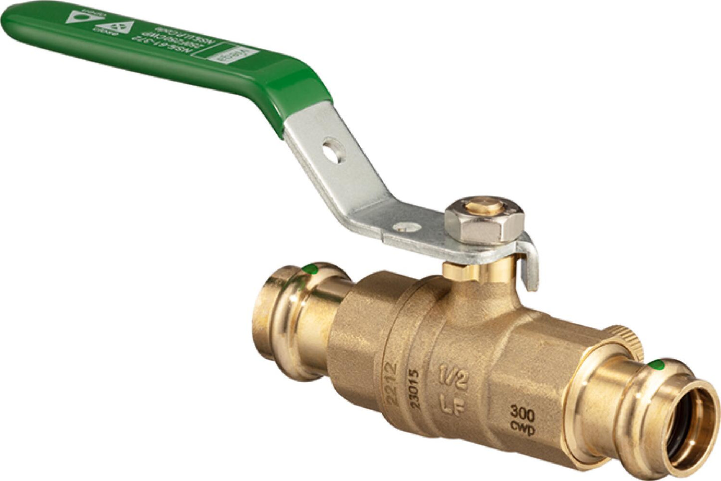 Viega Propress Ball Valve Bronze Brass – 3/4" × 3/4" | Viega ProPress System (SKU: 87850)