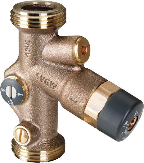 Viega Automatic Recirculation Balancing Valve, Bronze, Bsp Thread: 1 X 1 | Viega ProPress System (SKU: 79901)