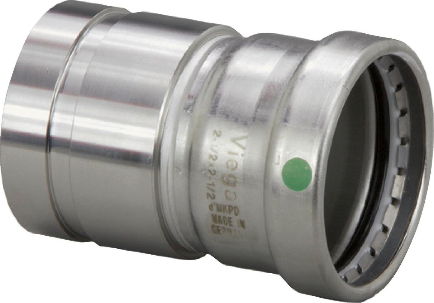 Viega Propress Adapter 316 Stainless Steel G (ips): 21/2 – 21/2 | Viega ProPress Stainless System (SKU: 80064)