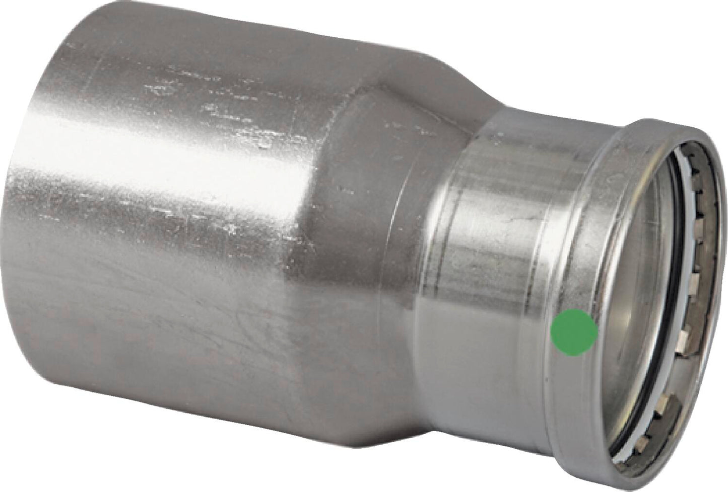Viega Propress Reducer 316 Stainless Steel Ftg (cts): 4 – 3 | Viega ProPress Stainless System (SKU: 80260)