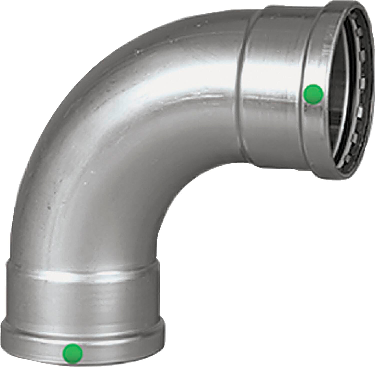 Viega Propress 90° Elbow 316 Stainless Steel – 4 × 4 | Viega ProPress Stainless System (SKU: 80440)